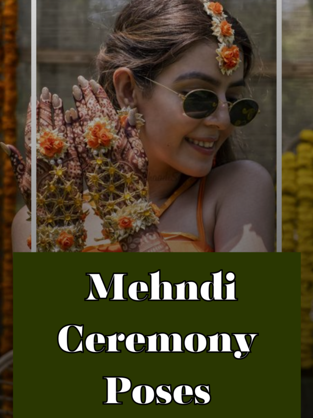 Mehndi ceremony poses